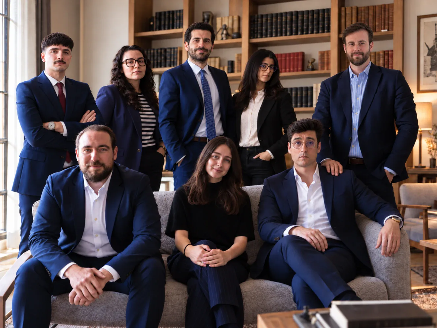 L'équipe du cabinet AVITY réunie dans ses bureaux